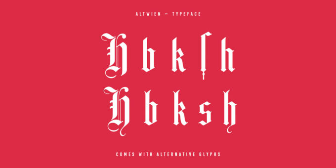 Altwien - XTOPH FONTS